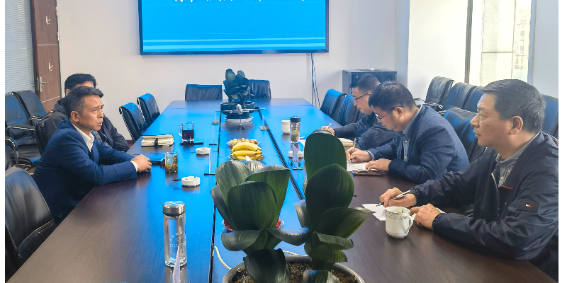 龍游縣招商局局長陳敏、經信局局長蔣建波一行蒞臨杰锎科技參觀考察